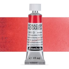 Schmincke Horadam Aquarell Tube Tüp Sulu Boya 15ML Quinacridone Red Light 343 S.3