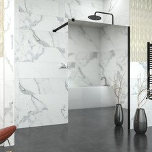 Tekno Duşakabin Black  Tetra 6mm Reflekte Cam Seperatör Duşakabin