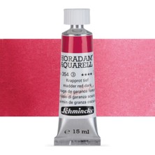 Schmincke Horadam Aquarell Tube Tüp Sulu Boya 15ML Madder Red Dark 354 S.3