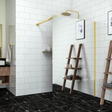 Tekno Duşakabin Gold  Tetra 6mm Reflekte Cam Seperatör Duşakabin