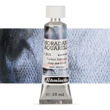Schmincke Horadam Aquarell Tube 15ML Super Granulation Seri 955 Deep Sea Black