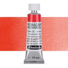 Schmincke Horadam Aquarell Tube Tüp Sulu Boya 15ML Cadmium Red Light 349 S.3