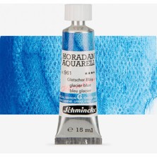 Schmincke Horadam Aquarell Tube 15ML Super Granulation Seri 961 Glacier Blue