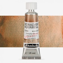 Schmincke Horadam Aquarell Tube 15ML Super Granulation Seri 964 Glacier Brown