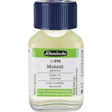 Schmincke Poppy Oil Bleached 016 60ML (Ağartılmış Haşhaş Yağı)