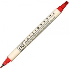 Zig MS-3400 Marker Kaligrafi Kalemi Pure Red 020