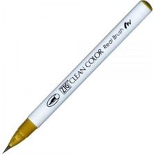 Zig RB-6000AT Clean Color Real Brush Pen Ochre 063