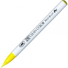 Zig RB-6000AT Clean Color Real Brush Pen Lemon Yellow 051