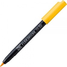 Zig Fudebiyori Brush Pen CBK-55N Yellow 50