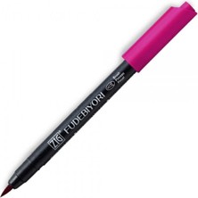Zig Fudebiyori Brush Pen CBK-55N Dark Pink 27