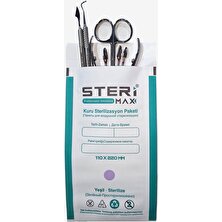 Opi Sterilizasyon Zarfı - Indikatörlü Sterilizasyon Kraft Paketi 110 x 220 mm - 100 Adet