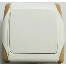 Viko Carmen Plus Beyaz -Kum Beji Anahtar