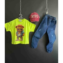 Zelhan Kids Ayıcık Baskılı 3 Lü Takim