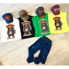 Zelhan Kids Ayıcık Baskılı 3 Lü Takim