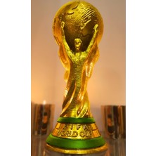 Uğur Mobilya 3D Fifa Worldcup Fifa Dünya Kupası Altın Mini Boy 15 cm (Içi Dolu)