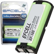EFCELL EF-105 2.4 VOLT 600 MAH TELSİZ TELEFON PİLİ MP105 * (HHR-P105)