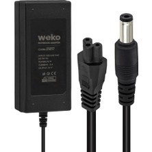 Melek Store  Weko 24 Volt 3 Amper 70 Watt 5.5*2.5 Uçlu Notebook Adaptör Yerli Üretim