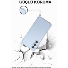 Caseart Samsung Galaxy S23 Plus Kapak Kamera Korumalı Airbag Antishock Köşe Korumalı Şeffaf Silikon Kılıf