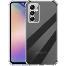 Caseart Samsung Galaxy A54 5g ile Uyumlu Kapak Kamera Korumalı Airbag Antishock Köşe Korumalı Şeffaf Silikon Kılıf