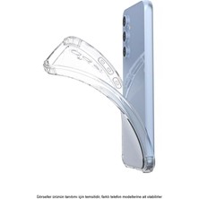 Caseart Samsung Galaxy A54 5g ile Uyumlu Kapak Kamera Korumalı Airbag Antishock Köşe Korumalı Şeffaf Silikon Kılıf