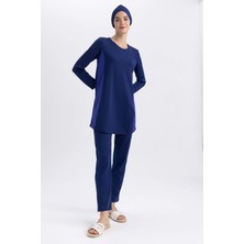 DeFacto Regular Fit 3'lü Burkini B0995AX23SM