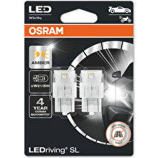 Osram T20 Çift Devreli LED Ampul Sarı 12V 7515DYP (1 Takım-2 Adet)