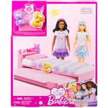 Barbie HMM64 My First Barbie - Ilk Barbie Bebeğim Çay Partisi Oyun Seti