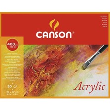 Canson Acrylic Pad 400GR Akrilik Blok 50 Sayfa 24X32CM