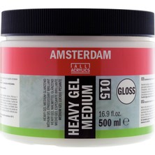 Amsterdam Heavy Gel Medium Gloss 015 Jar 500 ml
