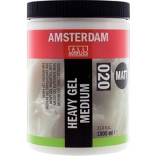 Amsterdam Heavy Gel Medium Matt 020 Jar 1000 ml