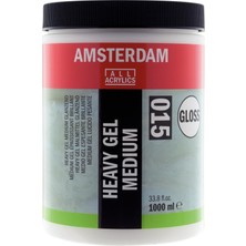Amsterdam Heavy Gel Medium Gloss 015 Jar 1000 ml