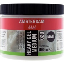 Amsterdam Heavy Gel Medium Matt 020 Jar 500 ml