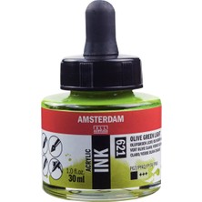 Amsterdam Amsterdam Akrilik Mürekkep : Acrylic Ink : 30ML : Olive Green Light 621