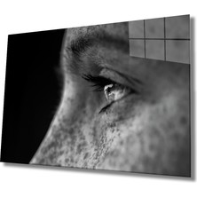 Eliza Home  Kadınlar Yaşlı Göz Cam Tablo