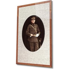 Eliza Home  Çerçeveli Atatürk Cam Tablo