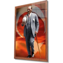 Eliza Home  Atatürk Cam Tablo