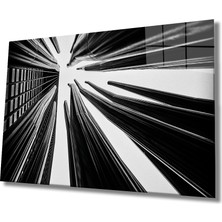 Eliza Home  Geometrik Mimari Cam Tablo