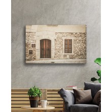 Eliza Home  Eski Ev Eski Kapı Cam Tablo