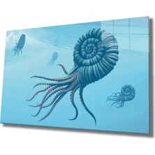 Eliza Home  Sualtı Cam Tablo Marine Life