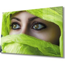 Eliza Home  Yeşil Başörtülü Kadın  Green Hijab