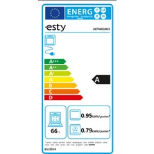 Esty - AEF6601B03 Multifonkiyon Ankastre Siyah Fırın