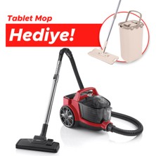 Arzum AR4071 Clean Force Red Cyclone 890 W Toz Torbasız Süpürge Hediyeli