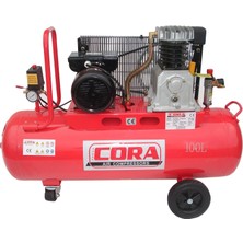 Cora 2.5 Hp 8 Bar 100 Lt Hava Kompresörü