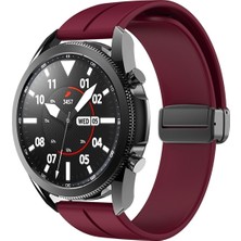 Nezih Case Huawei Watch Gt3 42MM Elegant Edition Uyumlu 20MM Magnet Tokalı Ayarlı Silikon Kordon