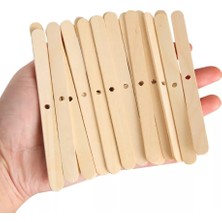 Pera Candle Ahşap Mum Fitili Sabitleyici Dengeleyici ve Tutucu 50 Adet