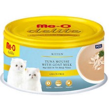 Me-O TR5CKC0880  Delite Keçi Sütü & Ton Balığı Püresi Kedi Konserve Yaş Mama 80GR (24 Adet)