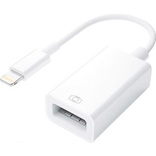 Melek Store  Powermaster IPAD IPHONE Lıghtnıng Otg Adaptör (Flash Bellek Mouse Klavye Bağlamak Için)