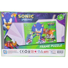 SO7866 Sonic 24 Parça Frame Puzzle 1 - Utku Oyuncak