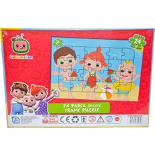 CO7793 Cocomelon 24 Parça Frame Plaj Puzzle - Utku Oyuncak