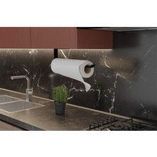 Risingmaber Yapışkanlı Kağıt Havluluk Yapışkanlı Havlu Askılığı, Banyo Askısı Yapışkanlı Havluluk ve Peçetelik 3m Yapışkanlı Tasarım